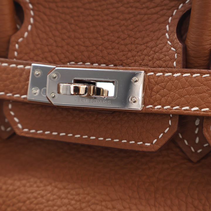 Birkin Retourne 25 Togo Marron