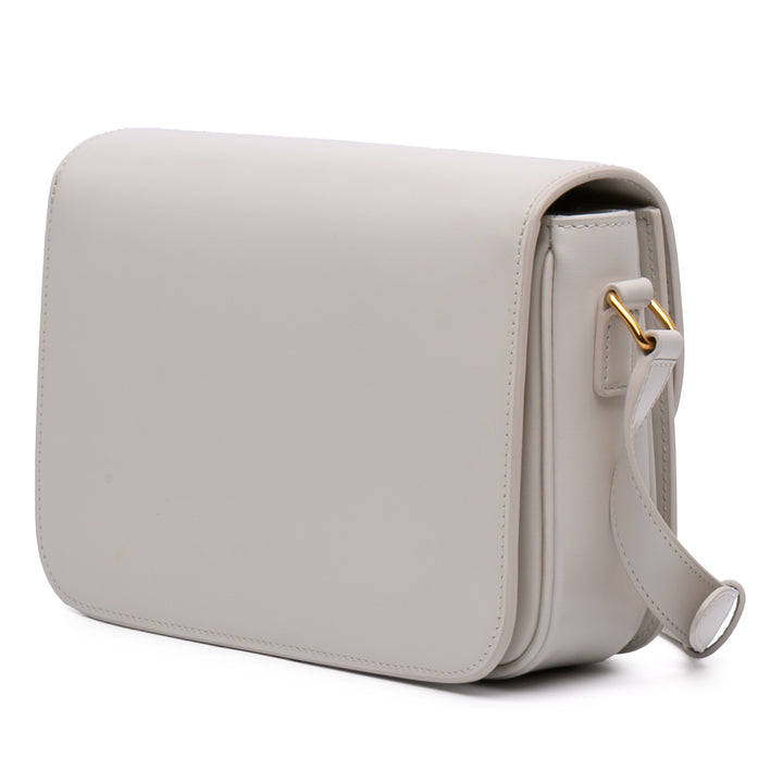 Celine Classique brillant Cuir de veau Triomphe Sac porté croisé