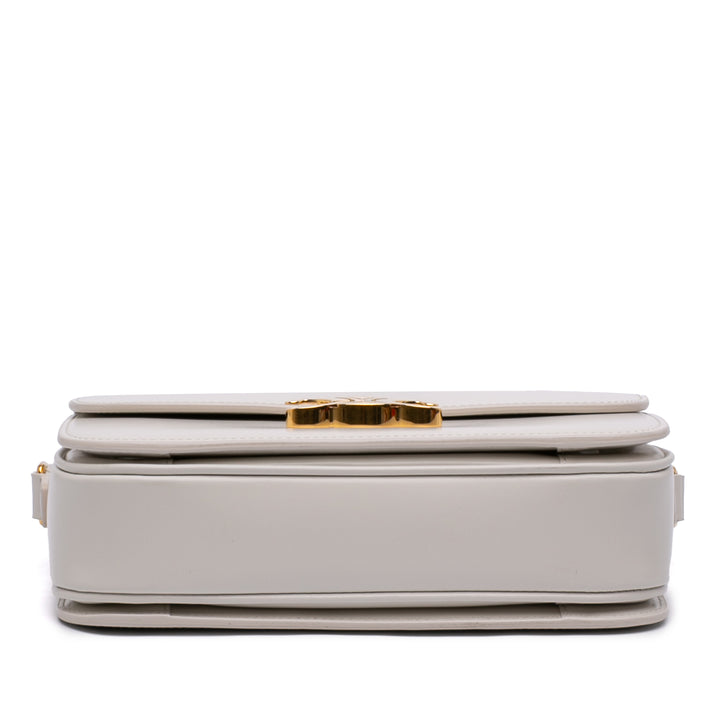 Celine Classique brillant Cuir de veau Triomphe Sac porté croisé