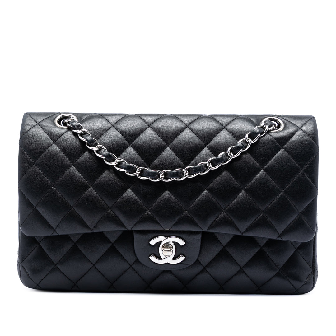Chanel Medium Classic Cuir d’agneau Double rabat