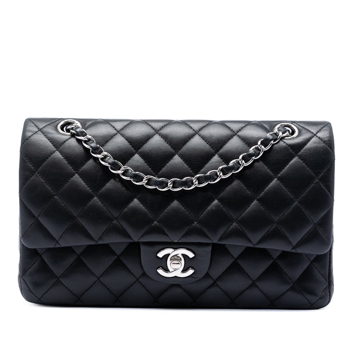 Chanel Medium Classic Cuir d’agneau Double rabat
