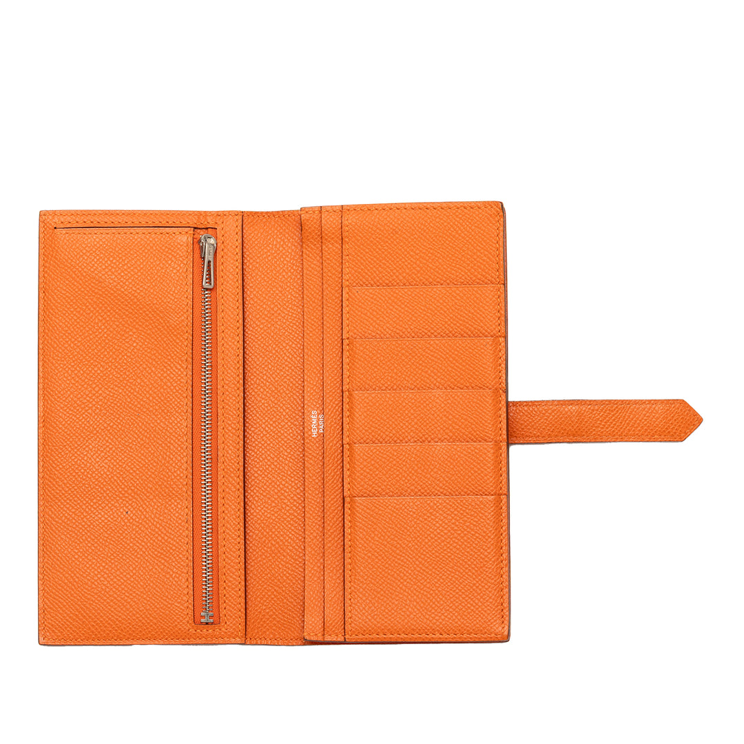 Hermès Epsom Bearn Soufflet Portefeuille