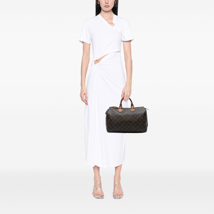 Louis Vuitton Monogram Speedy 35 Marron