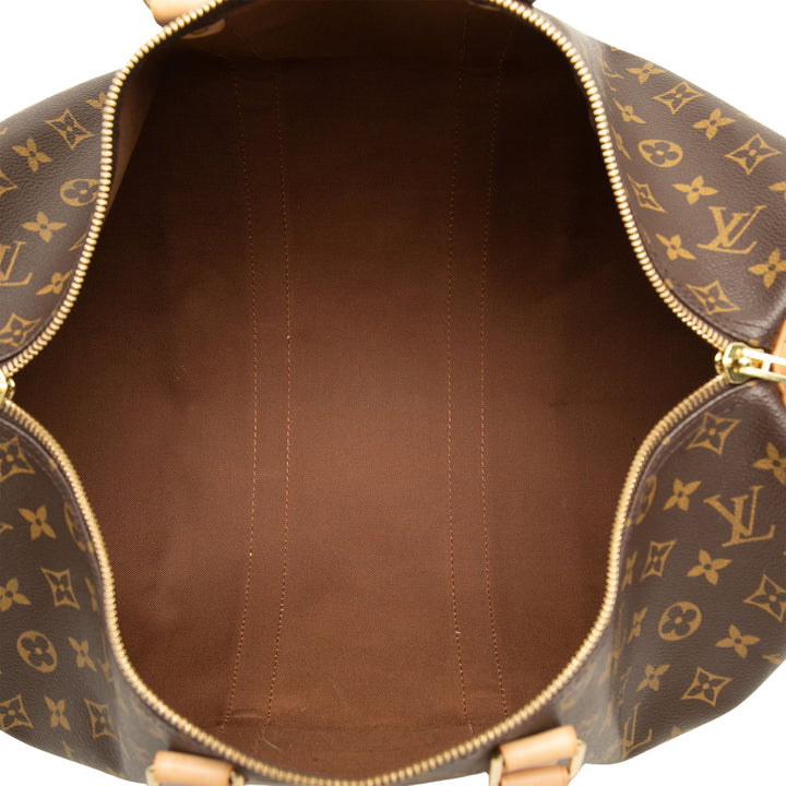 Louis Vuitton Keepall 45 Monogram Marron – vue 4 – GABY PARIS