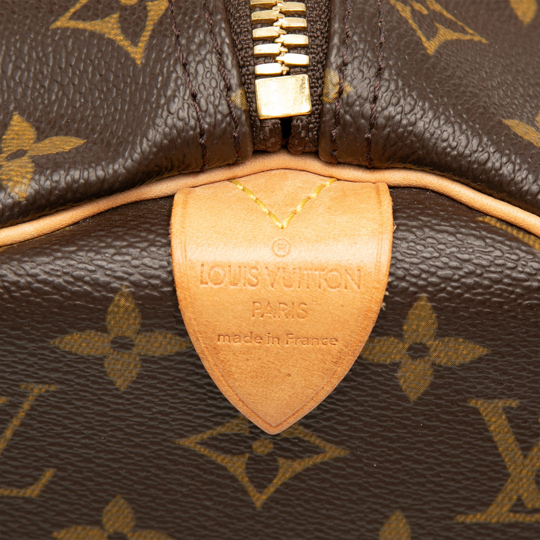 Louis Vuitton Keepall 45 Monogram Marron – vue 5 – GABY PARIS