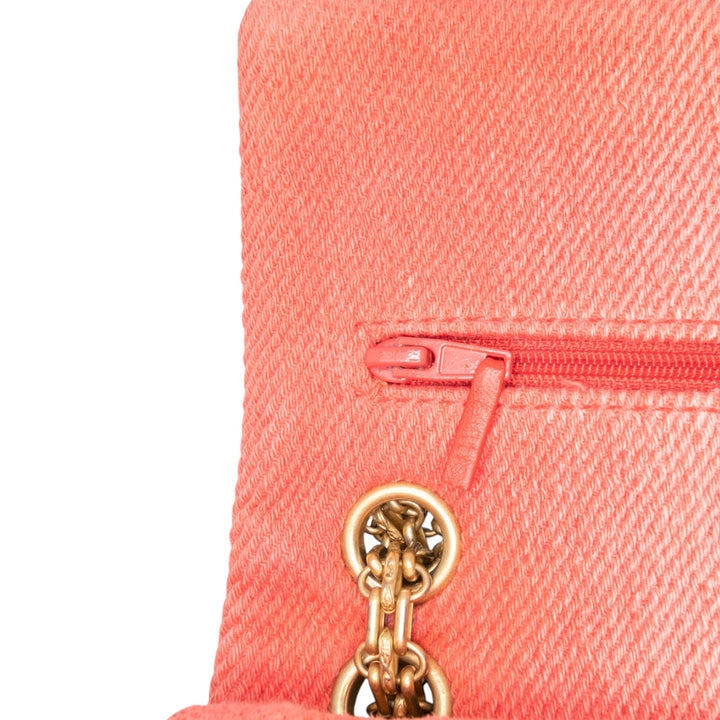 Chanel Reissue 2.55 Quilted Jean Ombre Double rabat 225 Orange