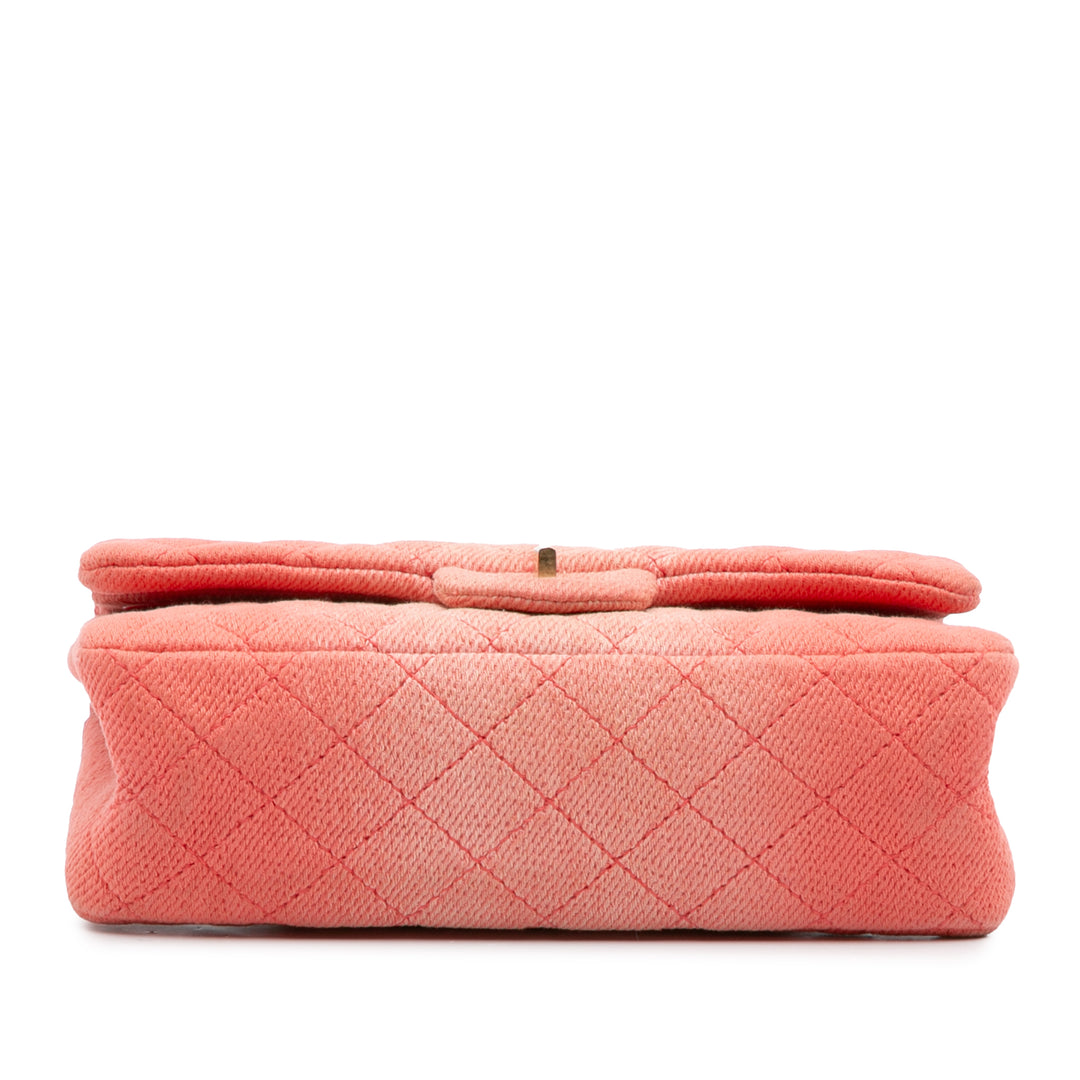 Chanel Reissue 2.55 Quilted Jean Ombre Double rabat 225 Orange