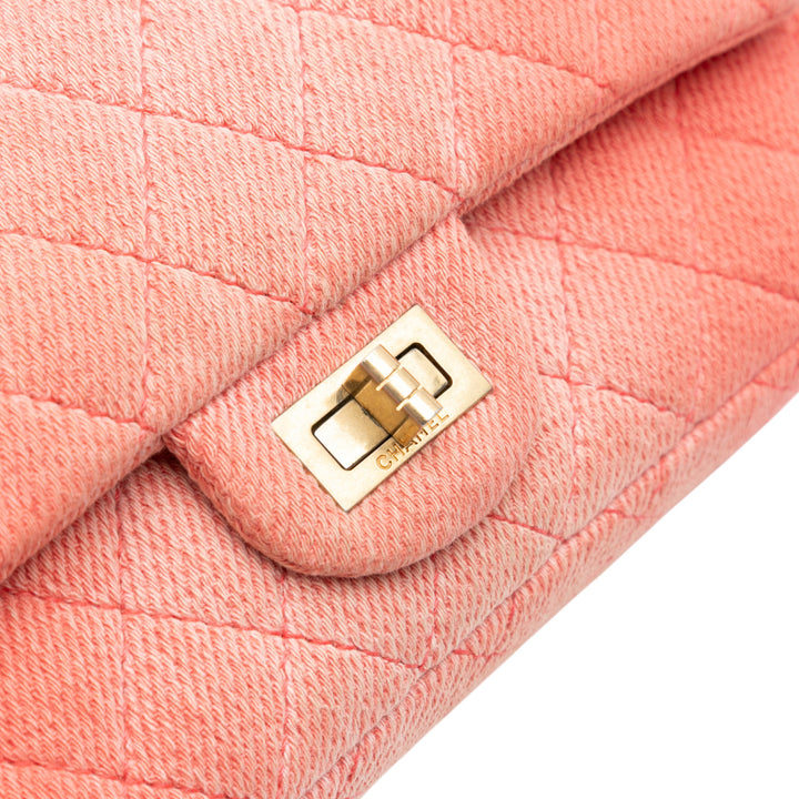Chanel Reissue 2.55 Quilted Jean Ombre Double rabat 225 Orange