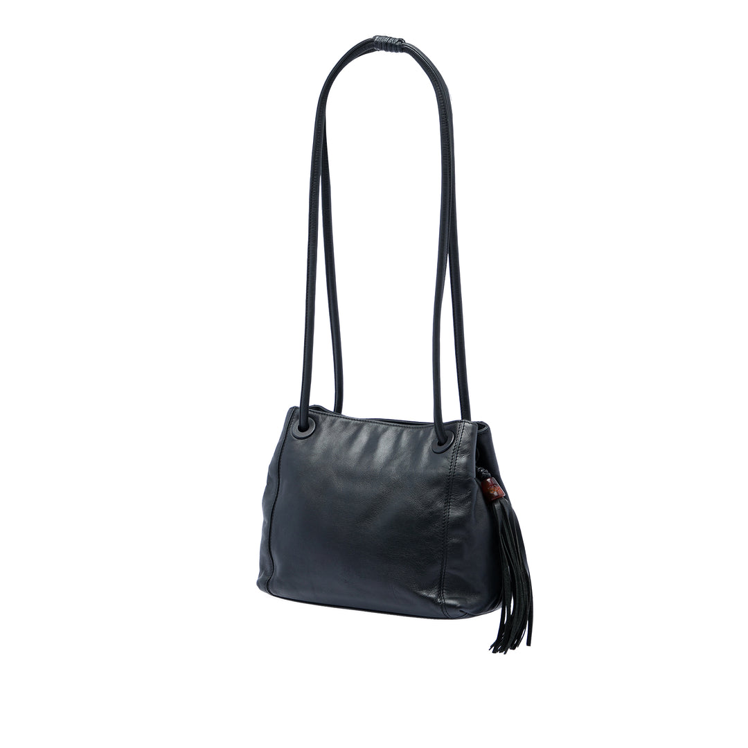 Chanel CC Cuir d’agneau Pompon Sac bandoulière