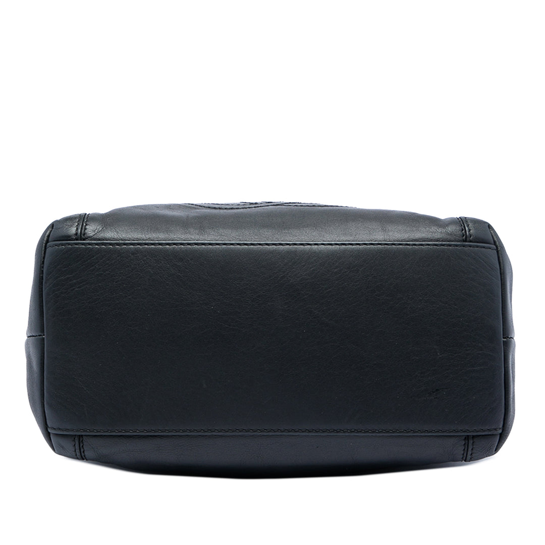 Chanel CC Cuir d’agneau Pompon Sac bandoulière