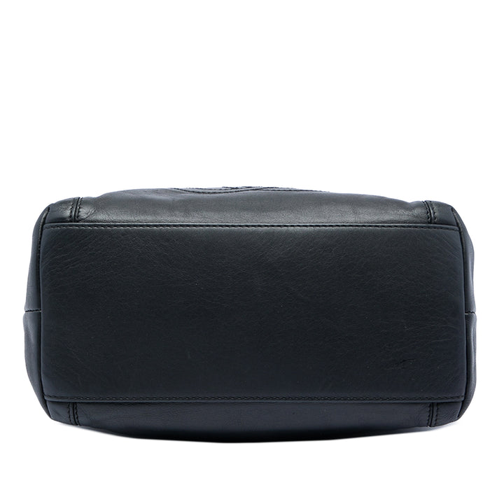 Chanel CC Cuir d’agneau Pompon Sac bandoulière