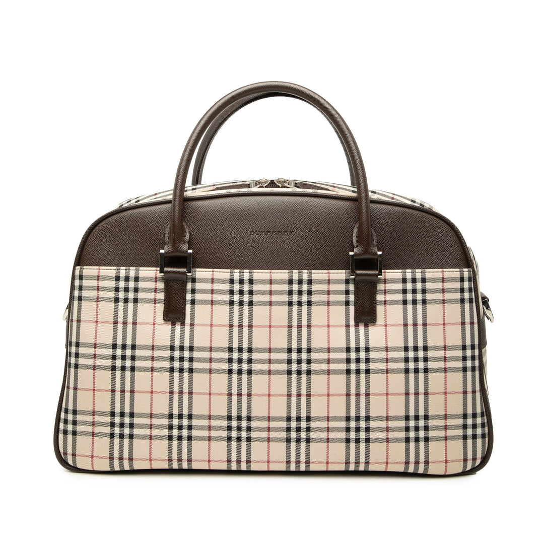 Burberry House Check Toile Sac