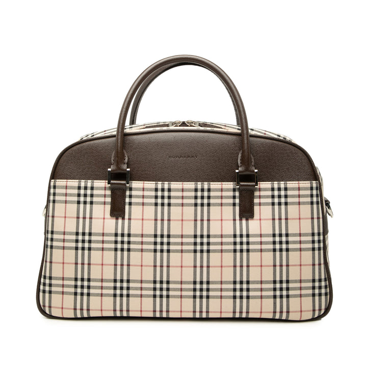 Burberry House Check Toile Sac