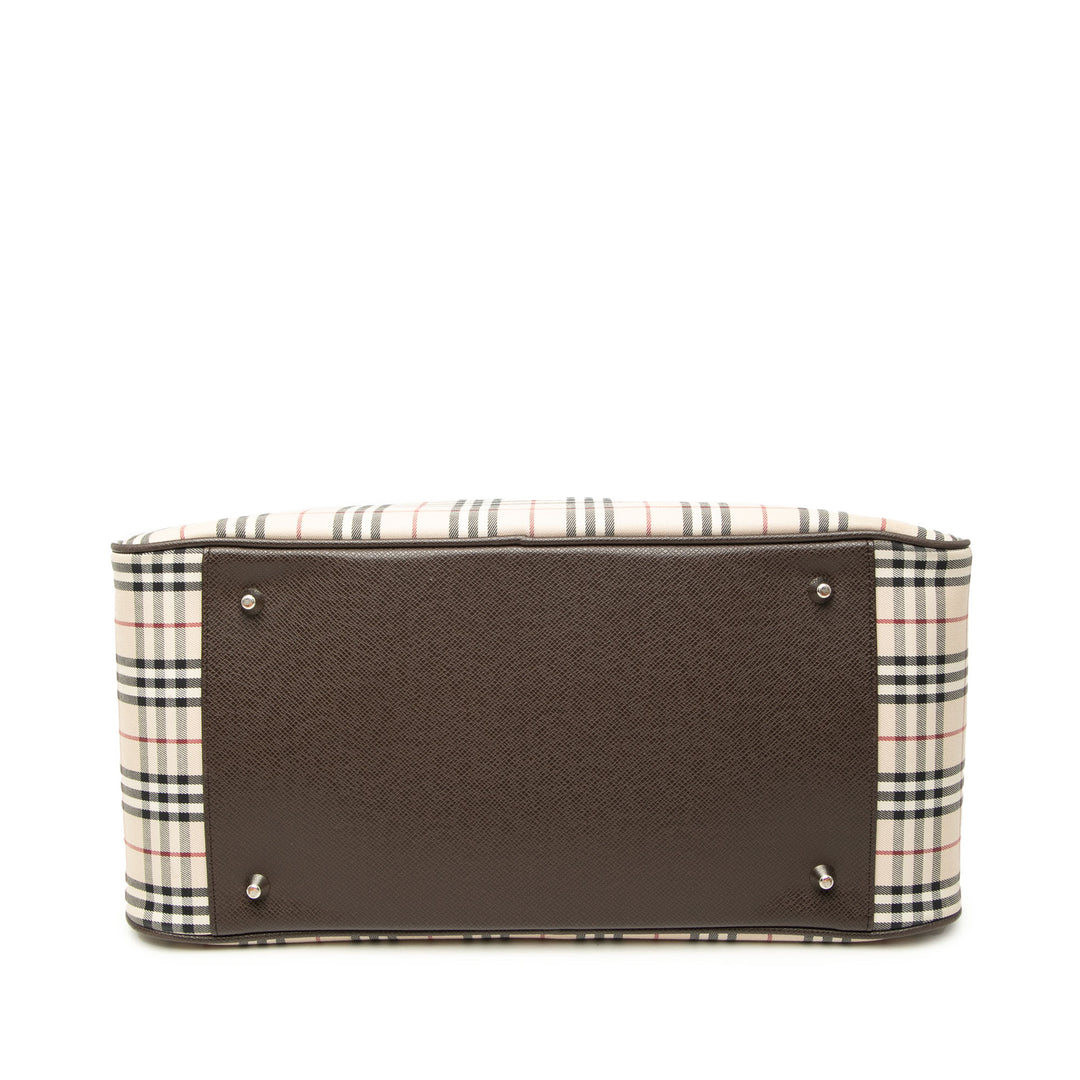 Burberry House Check Toile Sac