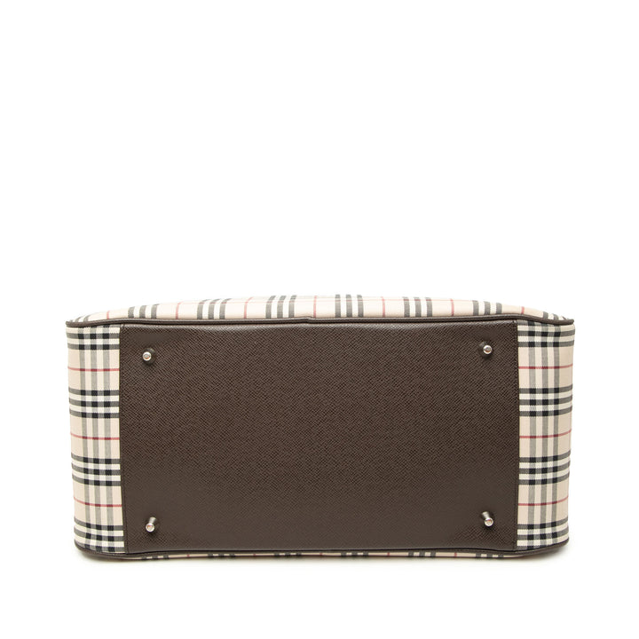 Burberry House Check Toile Sac