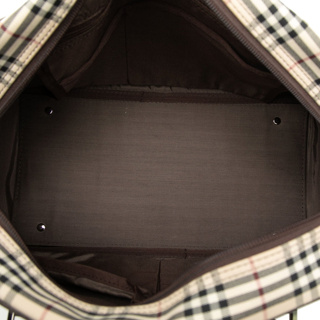 Burberry House Check Toile Sac