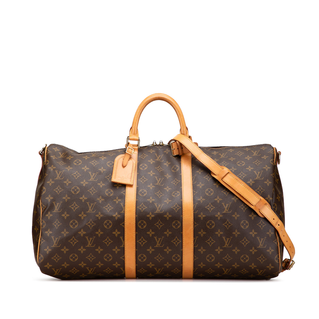 Monogram Keepall Bandouliere 55 Brown - Gaby Paris