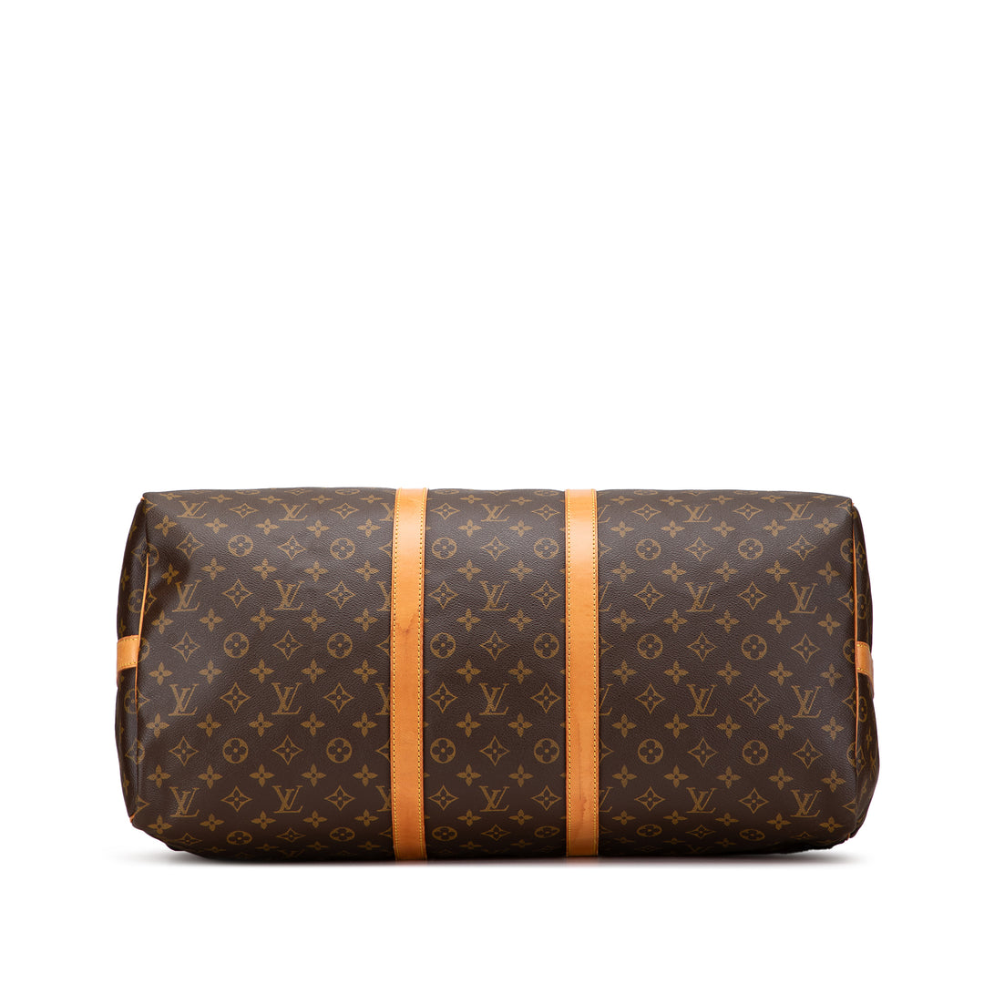 Monogram Keepall Bandouliere 55 Brown - Gaby Paris