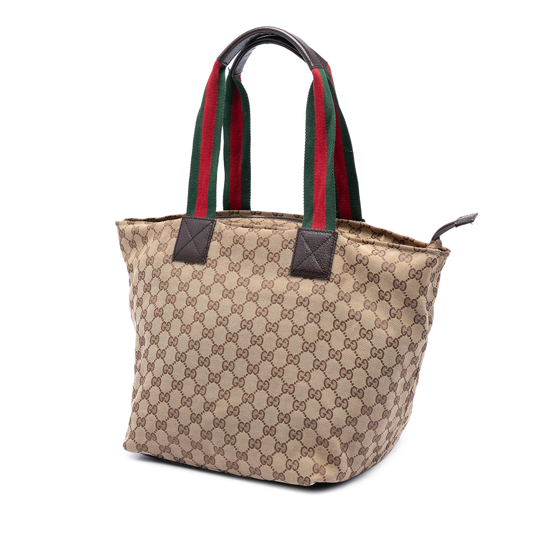 GG Web Cabas Beige
