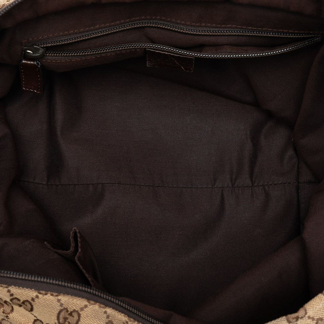 GG Web Cabas Beige