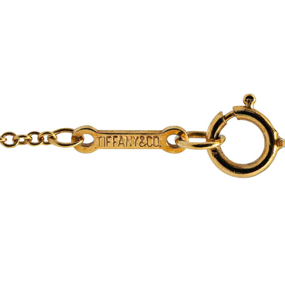 Paloma Picasso 18K Yellow Gold Paloma's Graffiti X Pendant Necklace Gold - Gaby Paris