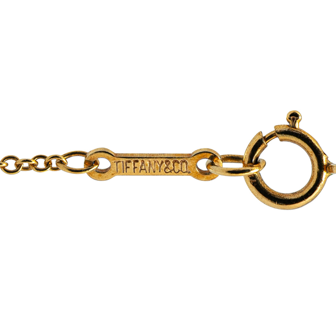 Paloma Picasso 18K Yellow Gold Paloma's Graffiti X Pendant Necklace Gold - Gaby Paris