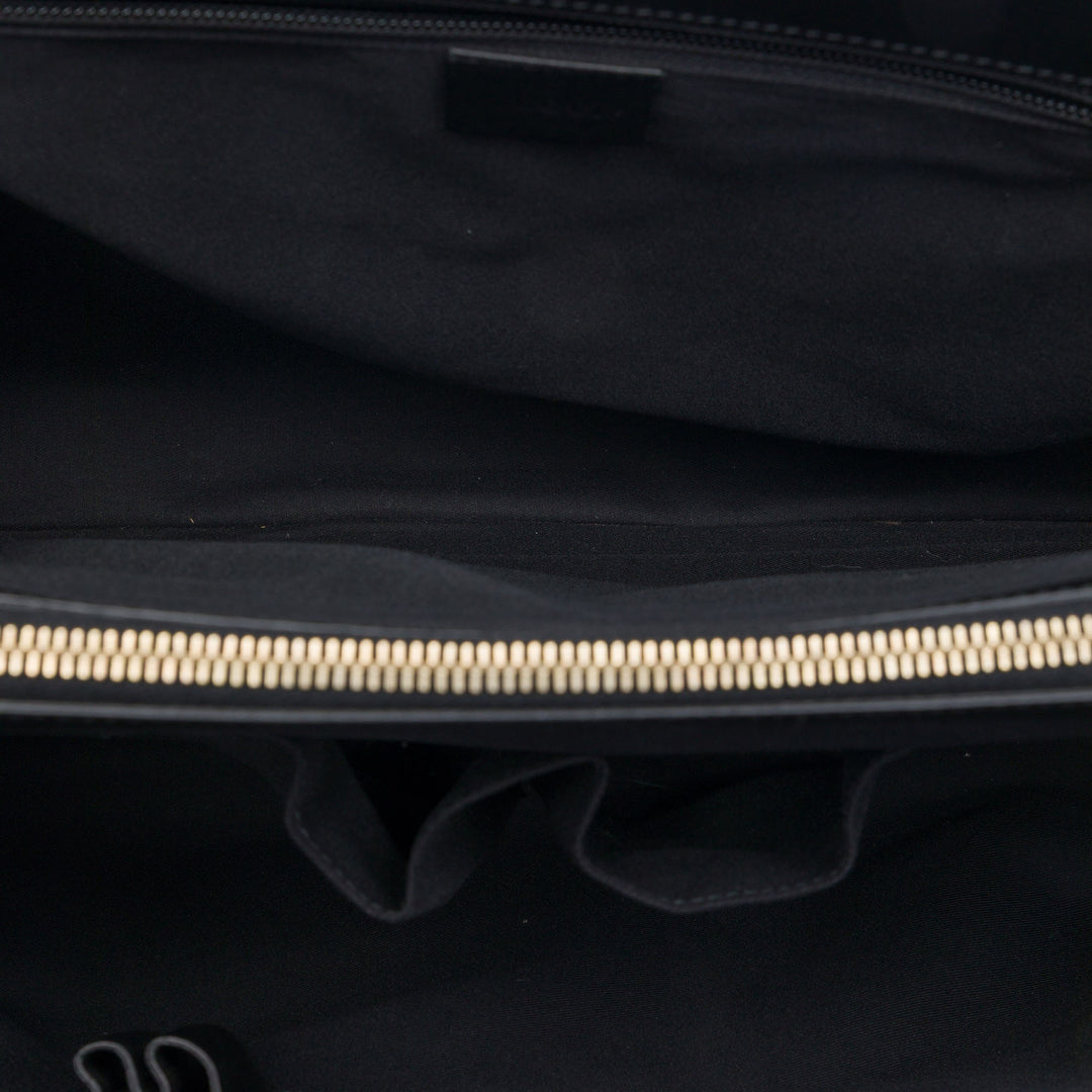 Guccissima Porte-documents Moyen Noir