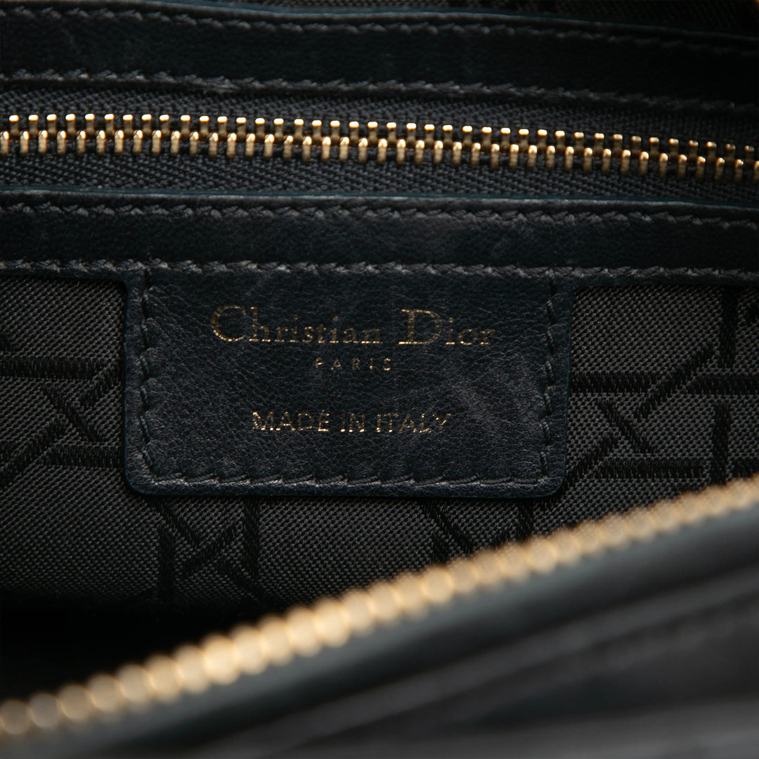 Dior Lady Dior Cannage Moyen Cuir d'agneau