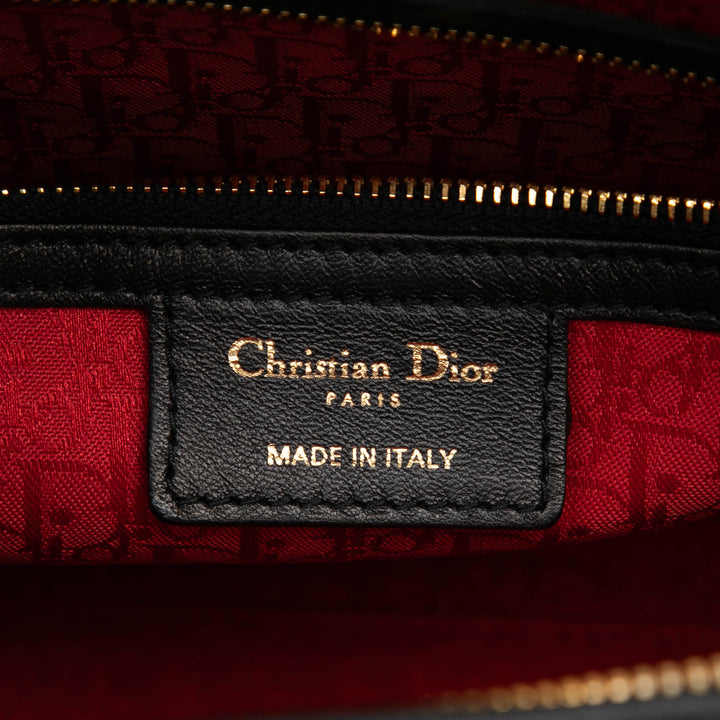 Dior Large Cuir d’agneau Cannage Lady Dior