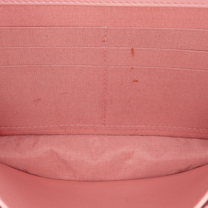 Small Tweed CC Filigree Flap Pink - Gaby Paris