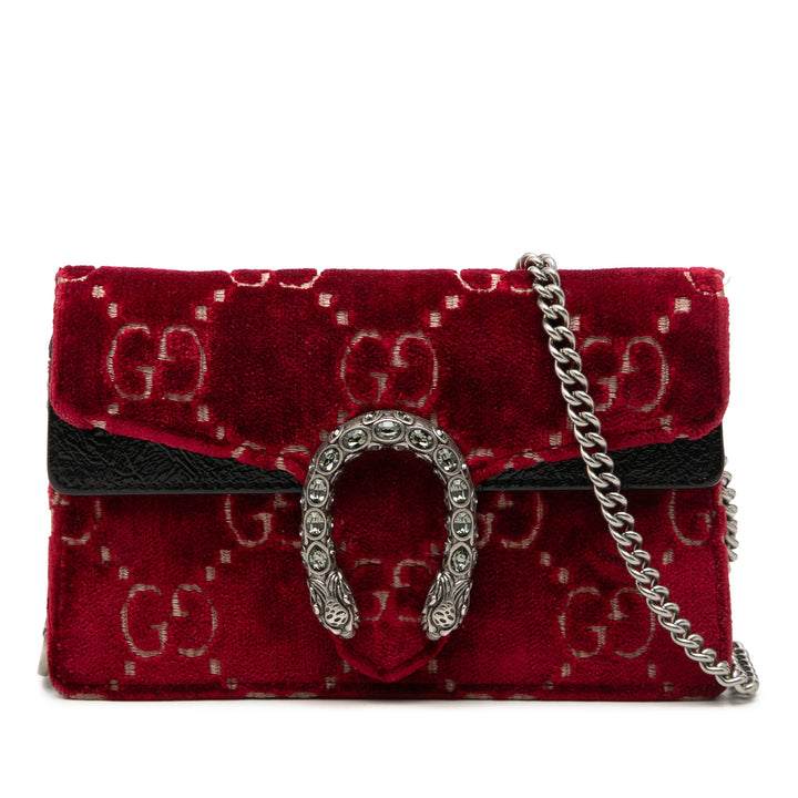 Gucci Mini GG Velours Dionysus Sac porté croisé
