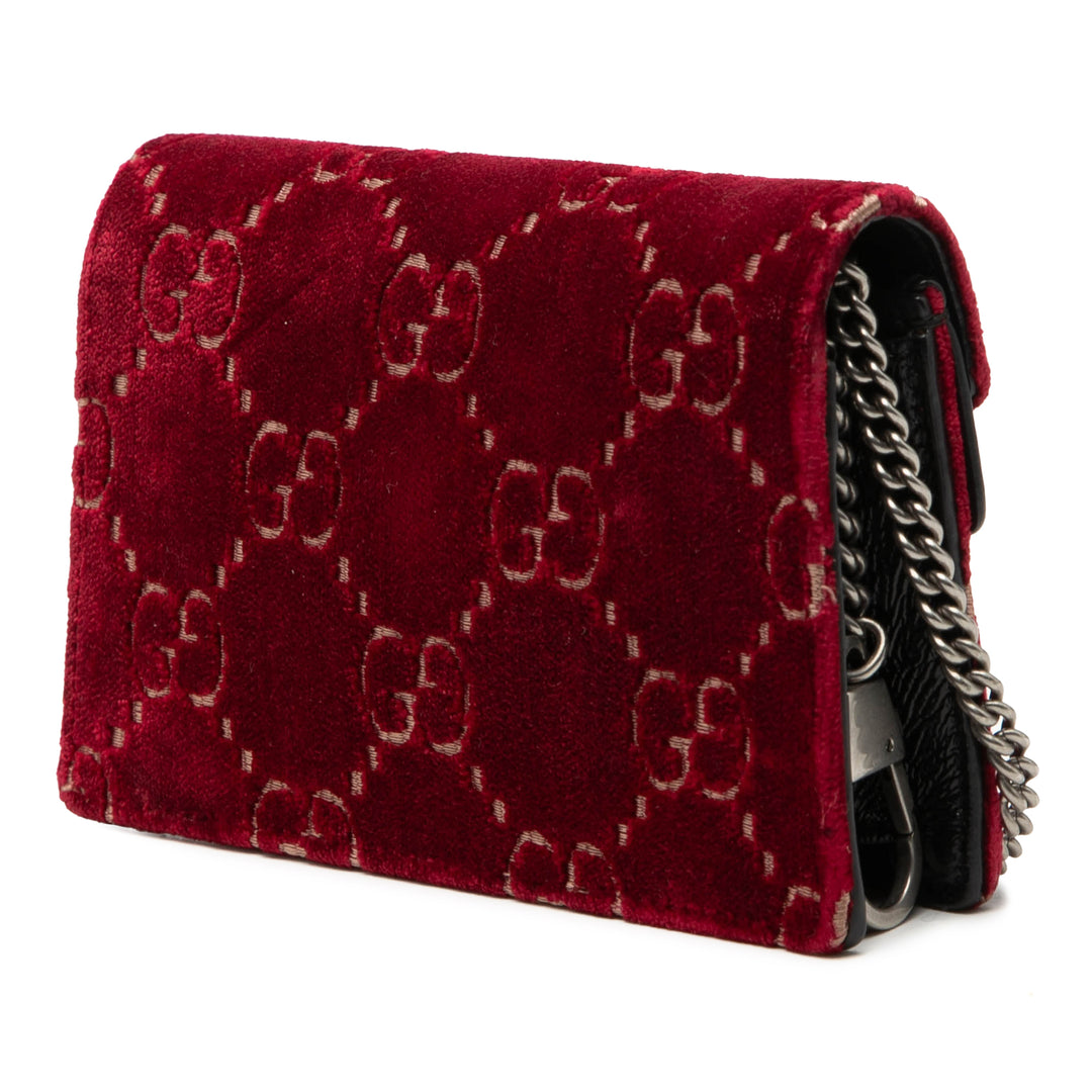 Gucci Mini GG Velours Dionysus Sac porté croisé