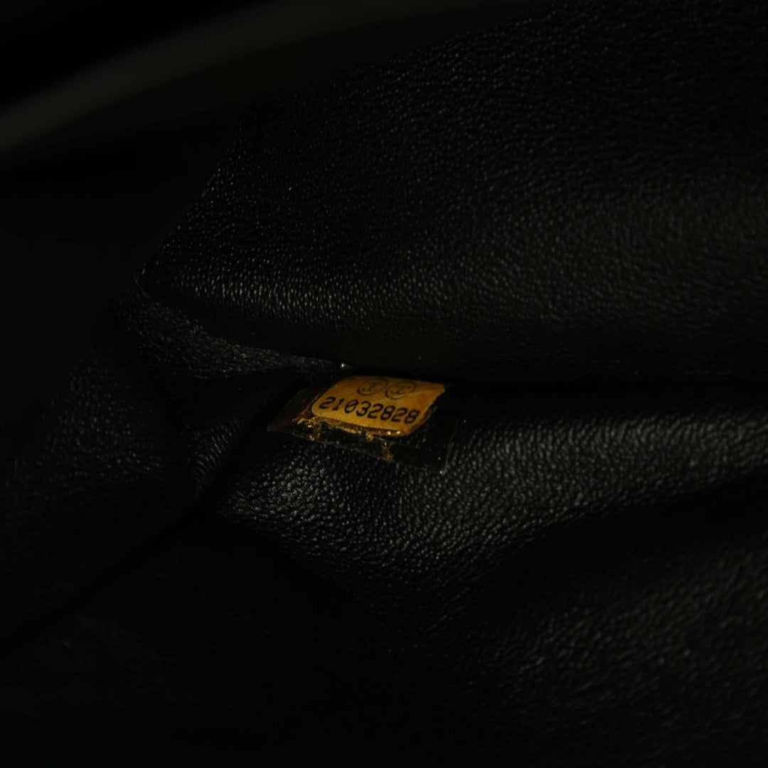 Chanel Classic Chevron Double rabat Jumbo Cuir