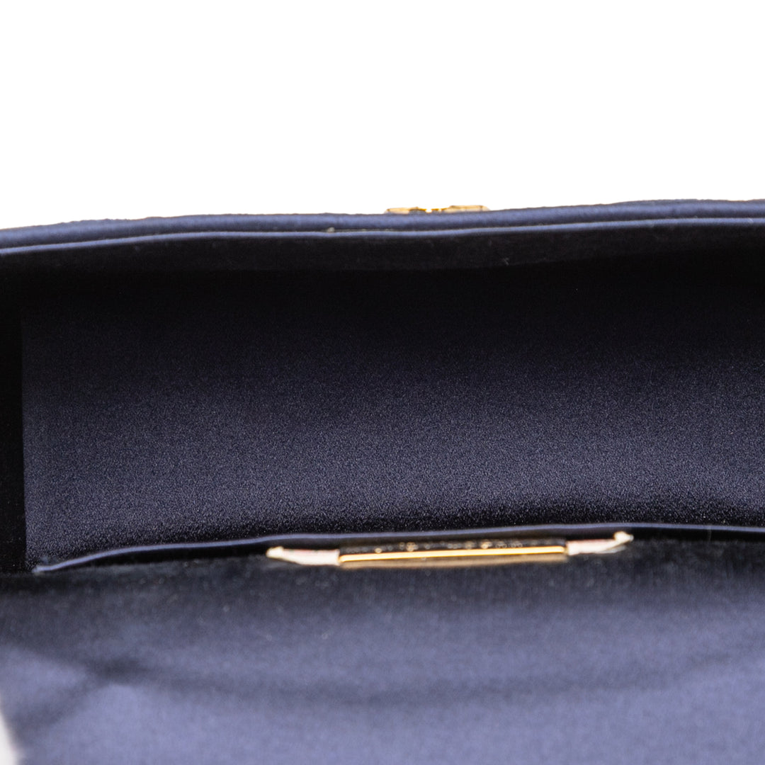 Bottega Veneta Velours and Satin Intrecciato Top Handle Bag Bleu – GABY PARIS Authentique