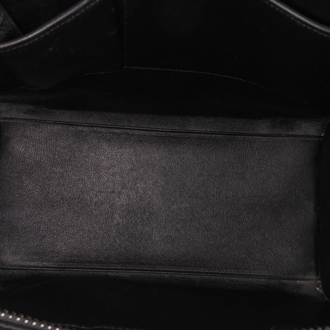 Celine Micro Tricolor Cuir Luggage Cabas