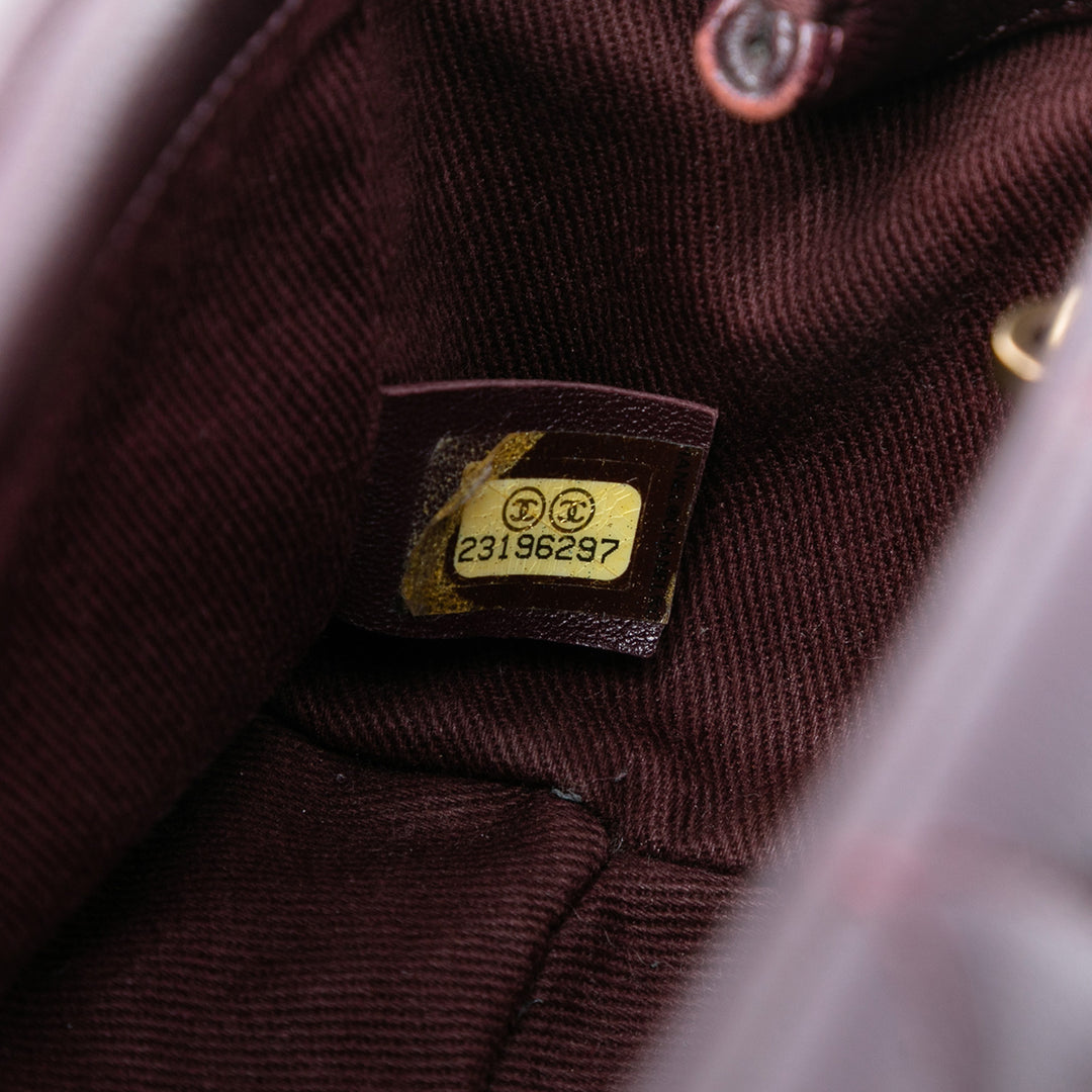 Chanel Mini Matelassé Sheepskin Trapezio à rabat – GABY PARIS Authentique