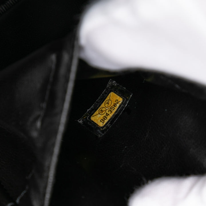 Chanel CC Caviar Vanity Étui Noir