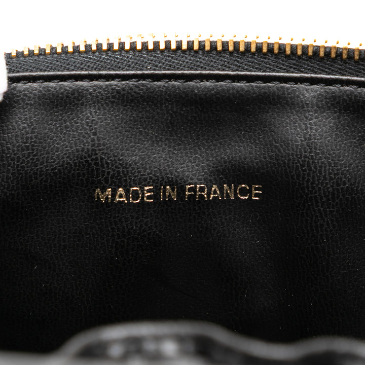 Chanel CC Caviar Vanity Étui Noir
