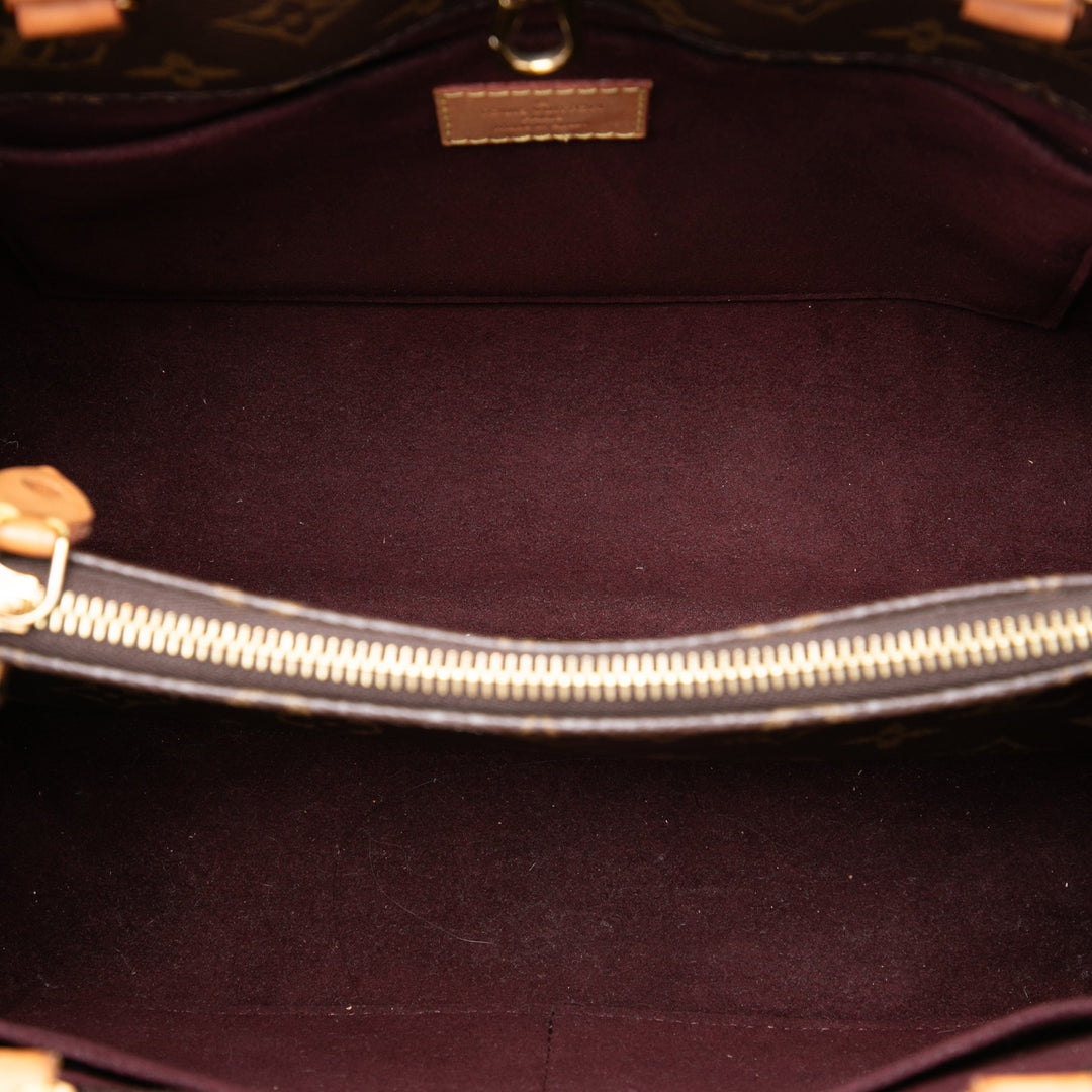 Louis Vuitton Montaigne MM Monogram Marron – vue 4 – GABY PARIS
