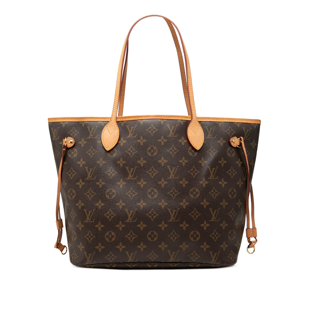 Louis Vuitton Neverfull MM Monogram Marron – vue principale – GABY PARIS
