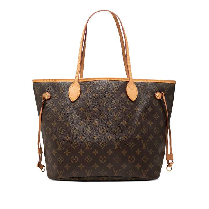 Louis Vuitton Neverfull MM Monogram Marron – vue principale – GABY PARIS