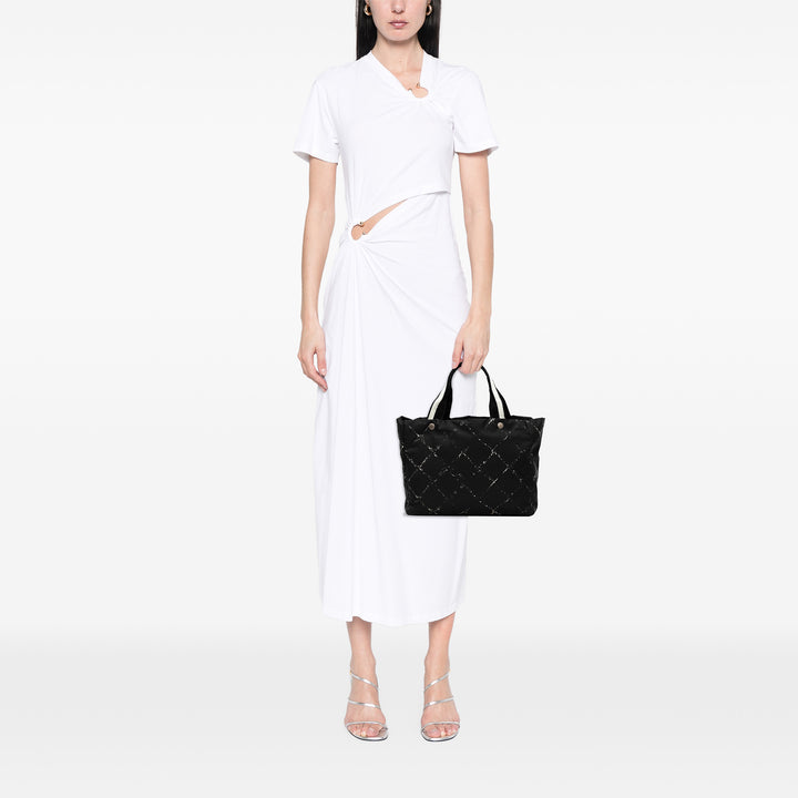 Chanel Old Travel Line Nylon Cabas Noir