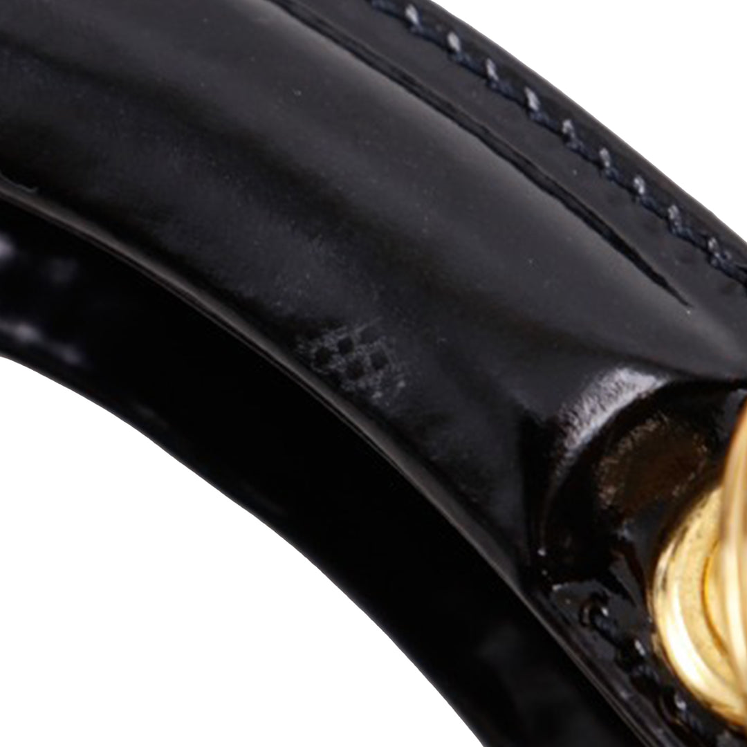 Dior Medium Cuir verni Cannage Lady Dior