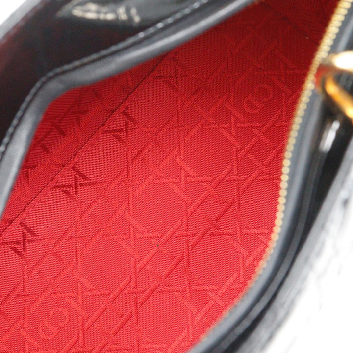 Dior Medium Cuir verni Cannage Lady Dior