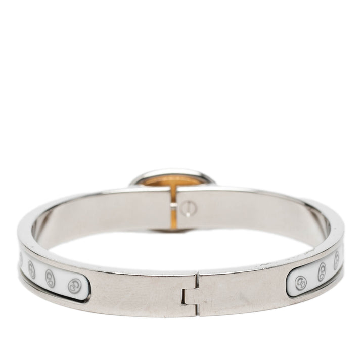 Hermès Narrow Chaine d Ancre Maillon Émail Clic Bracelet PM