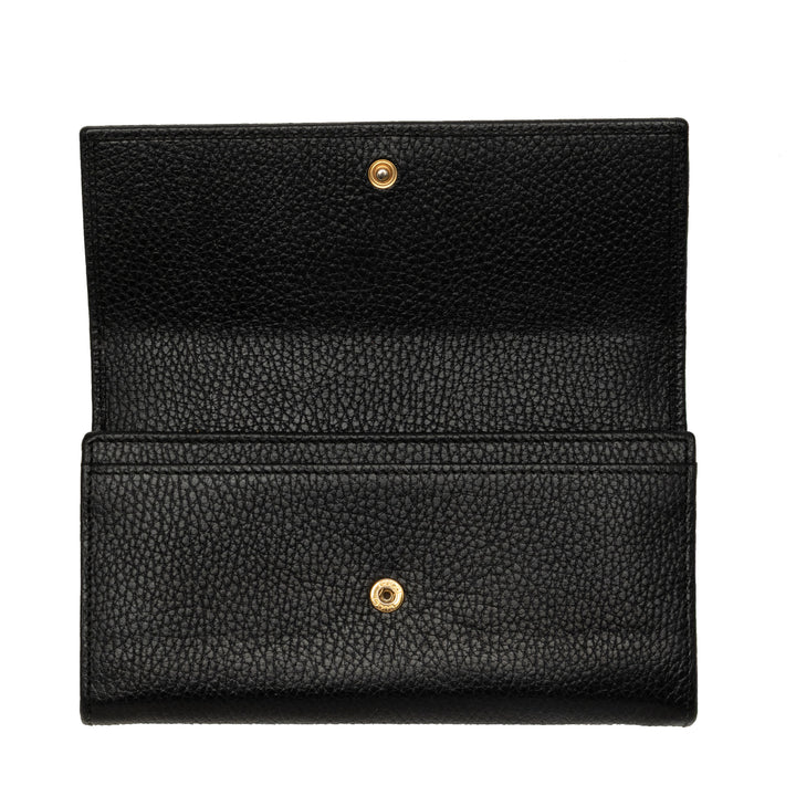 Gucci Portefeuille GG Marmont Continental long Cuir de veau Noir – vue 4 – GABY PARIS