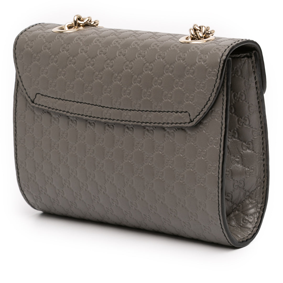 Gucci Mini Microguccissima Emily Sac porté croisé