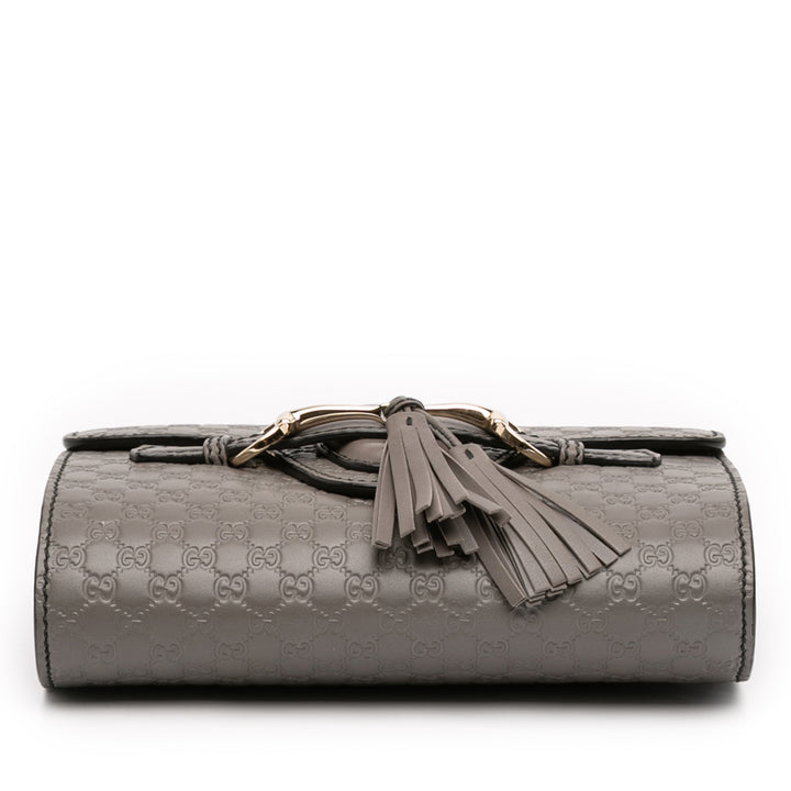Gucci Mini Microguccissima Emily Sac porté croisé