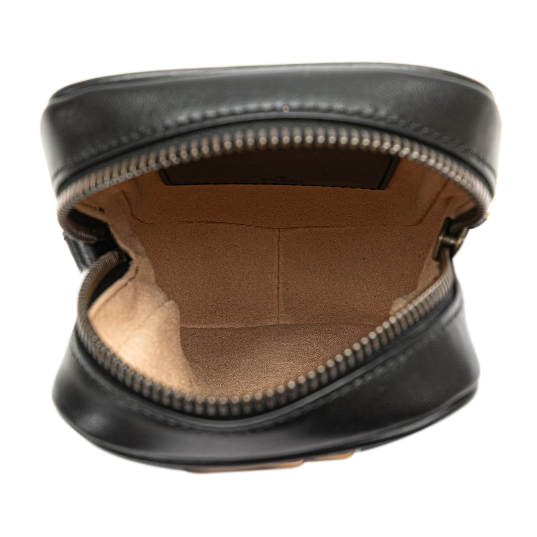 Gucci Mini GG Marmont Matelasse Cuir Sac porté croisé Noir