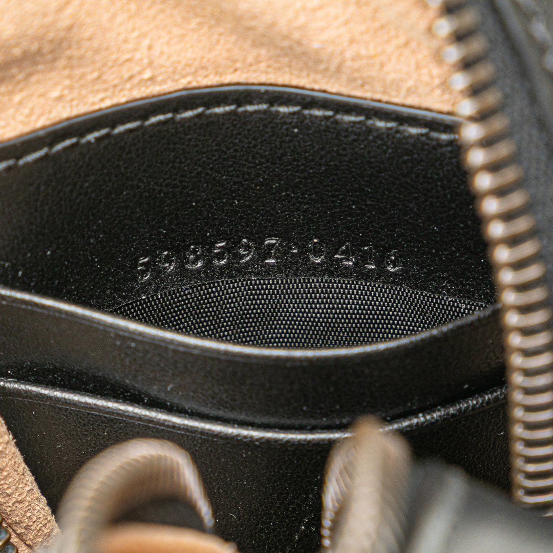 Gucci Mini GG Marmont Matelasse Cuir Sac porté croisé Noir